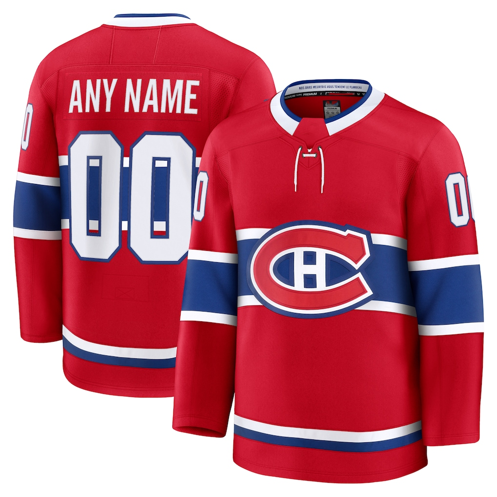 Newshops Cheap M.Canadiens Red Home Premium Jerseys