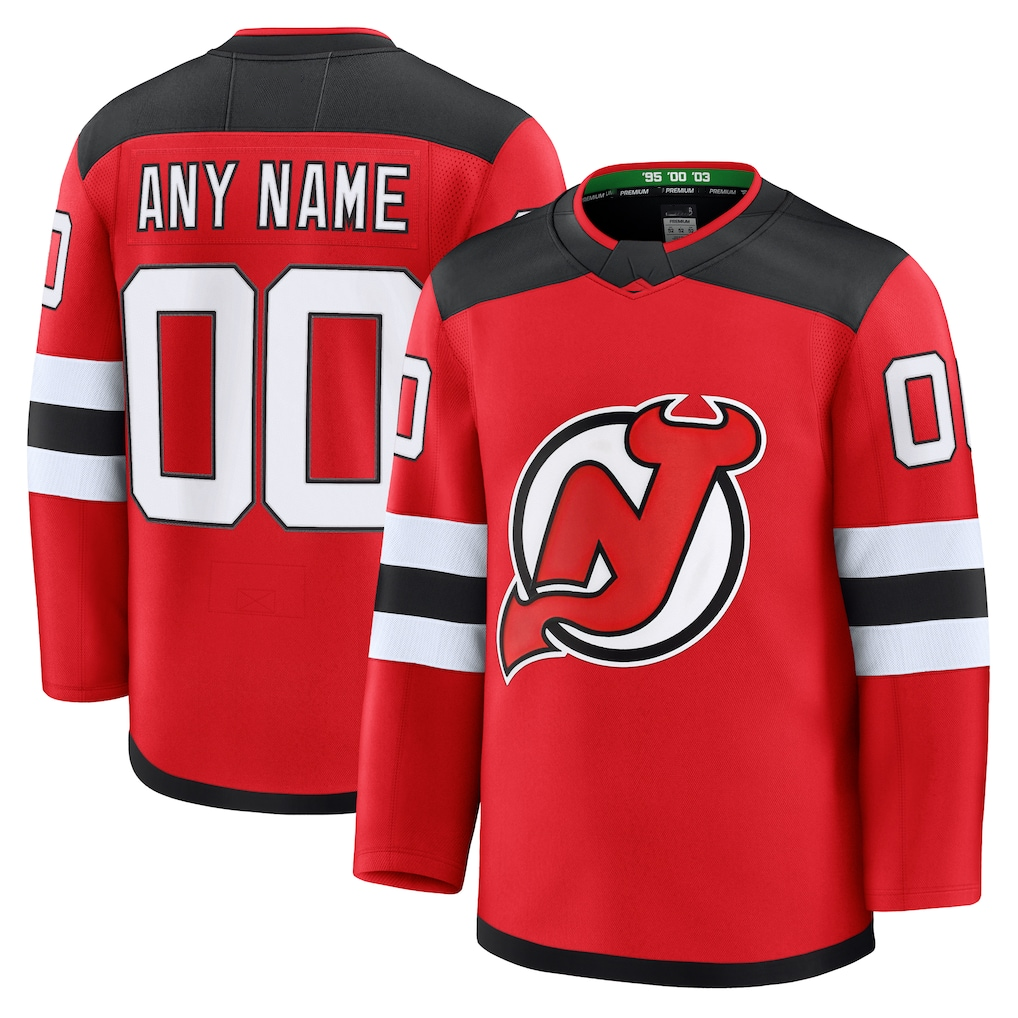 Newshops Cheap NJ.Devils Red Home Premium Jerseys