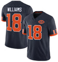 Newshops C.Bears #18 Caleb Williams Navy 2026 F.U.S.E. Rivalries Collection Limited Football Stitched Jersey