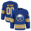Newshops Custom B.Sabres Royal Home Authentic Pro Stitched Jerseys