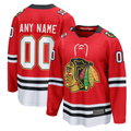 Newshops Custom C.Blackhawks Red Centennial Breakaway Jerseys