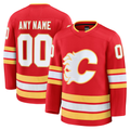 Newshops Custom C.Flames Red Home Premium Jerseys