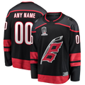 Newshops Custom C.Hurricanes Black 2026 Stanley Cup Champions Home Breakaway Custom Stitched Jerseys