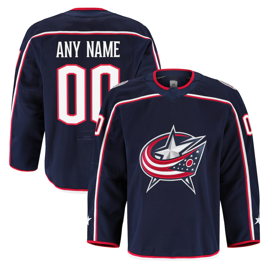 Newshops Custom CB.Jackets Navy Home Authentic Pro Jersey