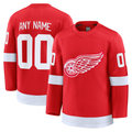 Newshops Custom DR.Wings Red Home Premium Jerseys