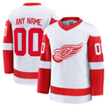 Newshops Custom DR.Wings White Away Premium Jerseys