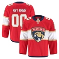 Newshops Custom F.Panthers Red Home Authentic Pro Jerseys