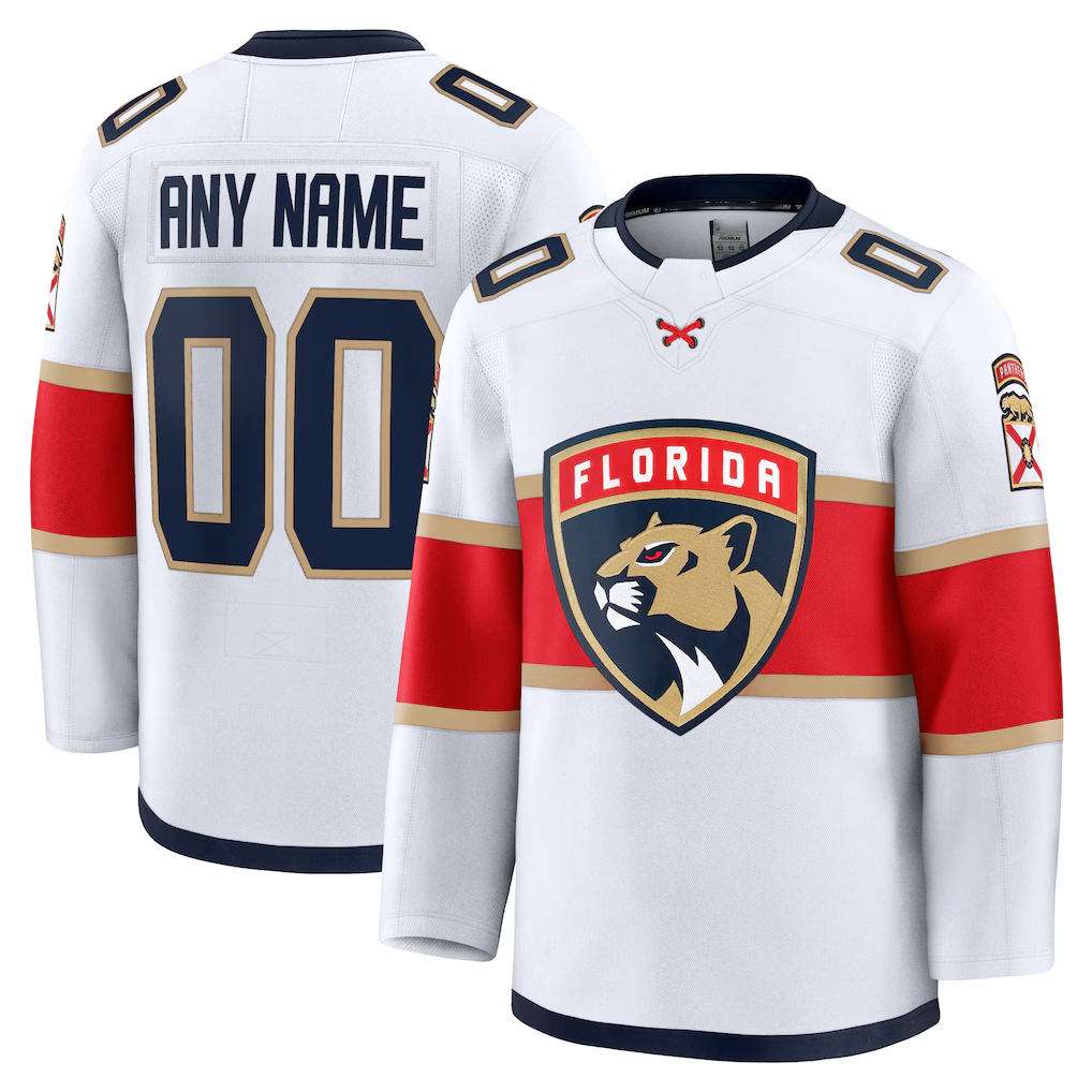 Newshops Custom F.Panthers Black 2024 Military Appreciation Custom Practice Jerseys