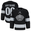 Newshops Custom LA.Kings Black Alternate Authentic Pro Jerseys