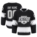 Newshops Custom LA.Kings Black Home Authentic Pro Jerseys