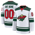 Newshops Custom M.Wild White Away Premium Jerseys