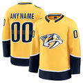 Newshops Custom N.Predators Gold Home Premium Jerseys