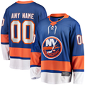 Newshops Custom NY.Islanders Blue Breakaway Jerseys