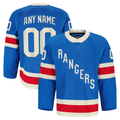Newshops Custom NY.Rangers Blue Centennial Authentic Pro Jerseys