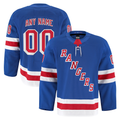 Newshops Custom NY.Rangers Royal Home Authentic Pro Jerseys