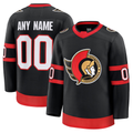 Newshops Custom O.Senators Black Home Premium Jerseys