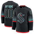 Newshops Custom S.Kraken Black Alternate Premium Jerseys