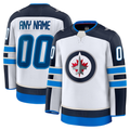 Newshops Custom W.Jets White Away Premium Jerseys