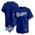 newshops LA.Dodgers Blank Player Royal Limited Home World Series Meet Stitched Jerseys