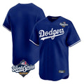 newshops LA.Dodgers Blank Player Royal Limited Home World Series Stitched Jerseys
