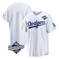 newshops LA.Dodgers Blank Player White Home Game World Series Stitched Jerseys