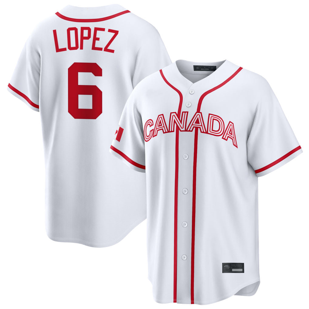 newshops M.Marlins #6 Otto Lopez Player White 2026 World Classic Home Pick-A-Player Stitched Jerseys